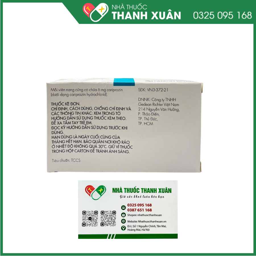 Reagila 6mg điều trị tâm thần phân liệt